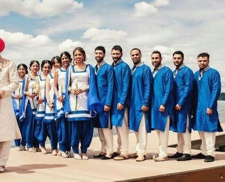 Bridesmaid Indian women dresses Punjabi patiala Indian bridesmaid clothing. - Neel Creations By Saanvi