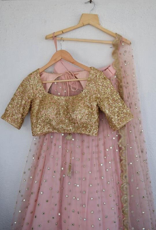 Indian Dress Lehenga choli dupatta for women | Bollywood Designer Pakistani South Asian Bridal Wedding Party Wear Bridesmaid Dresses - Neel Creations By Saanvi