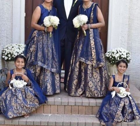 Lehenga choli custom made for Bridesmaids Indian dresses for wedding - Neel Creations By Saanvi